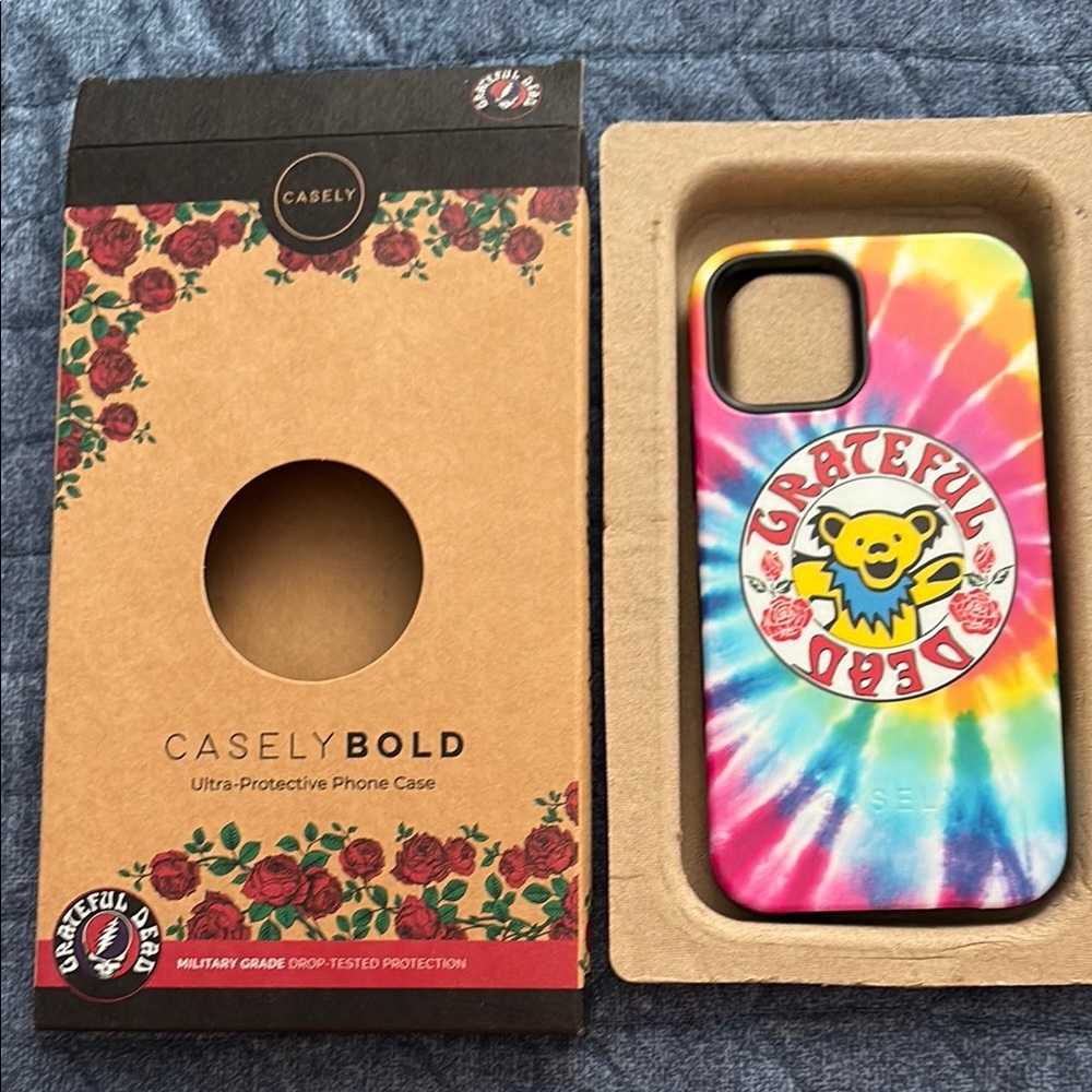 Grateful Dead Tie Dye Military Grade Protection for iPhone 12 by Casely